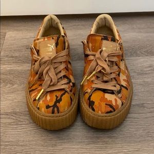 Rihanna puma creepers camo